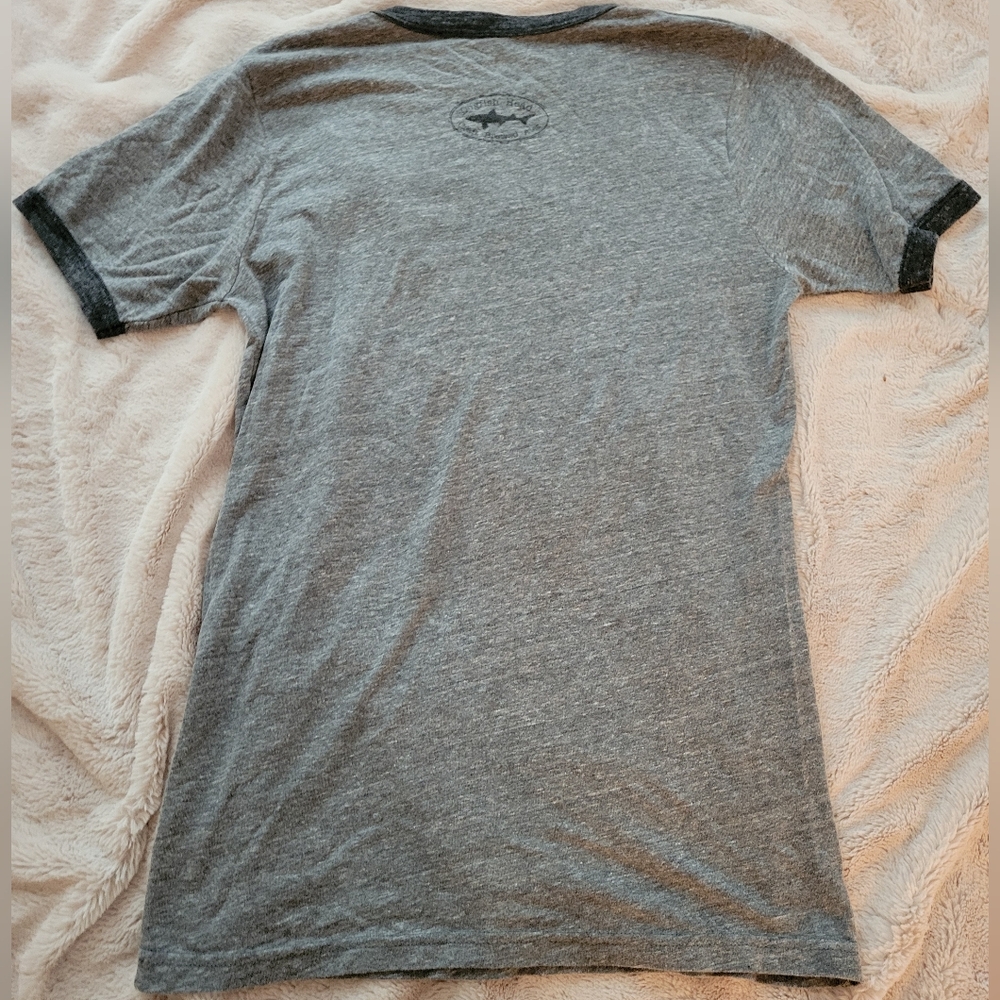 DFH Aprihop Gray S/S Ringer Tee Unisex Small - Picture 4 of 4